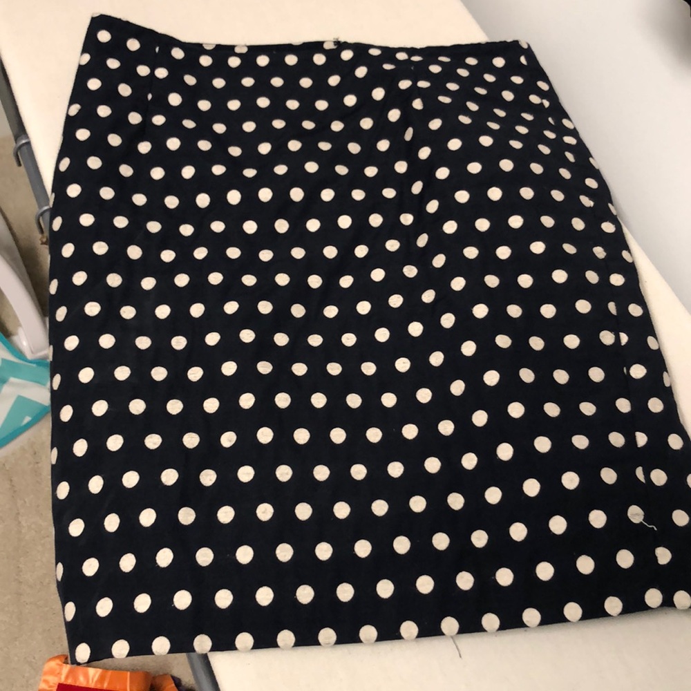 Forever 21 polka dot pencil skirt